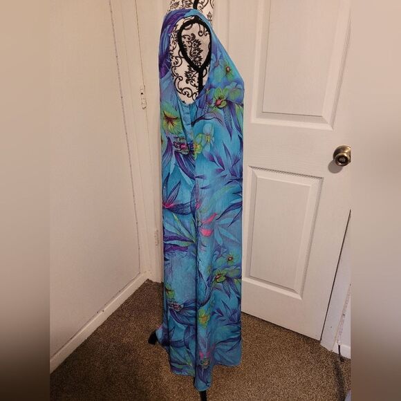 Vtg 90s reverse slip dress - Picture 3 of 5